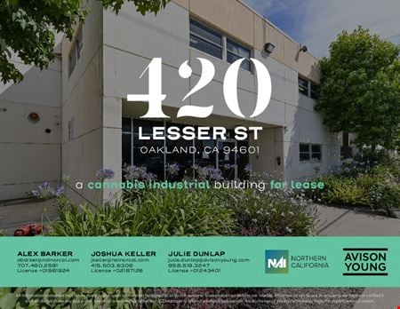 A look at FOR LEASE Industrial space for Rent in Oakland