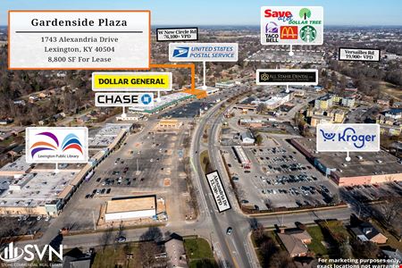 A look at Gardenside Plaza Retail space for Rent in Lexington