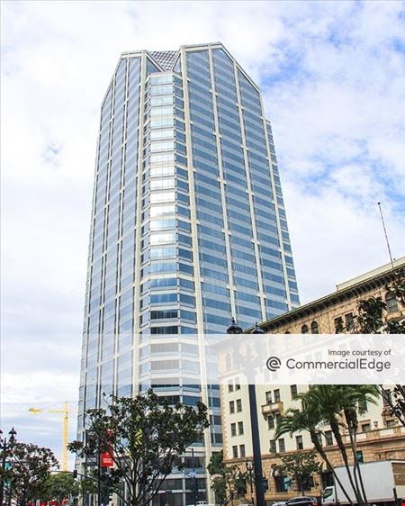 A look at One America Plaza Office space for Rent in San Diego