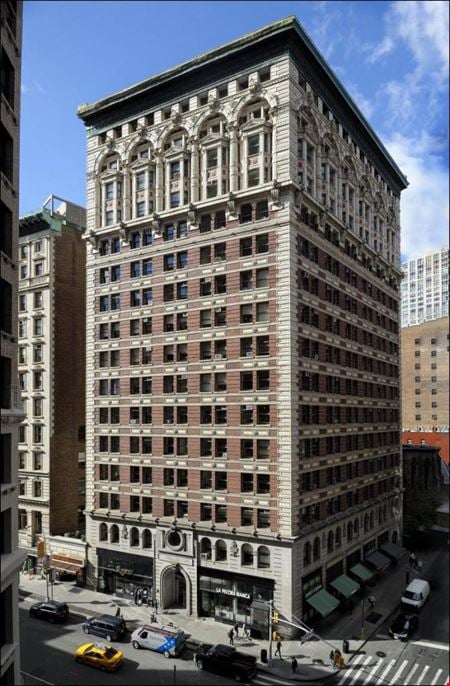A look at The St. James Building Office space for Rent in New York