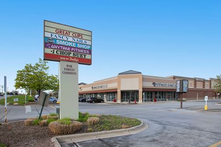A look at Oak Forest Commons Retail space for Rent in oak forest