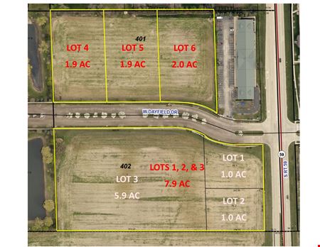 A look at Dayfield Drive Lots 1,2, & 3 commercial space in Plainfield