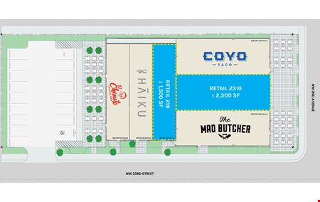 A look at 2300 NW 2nd Avenue commercial space in Miami