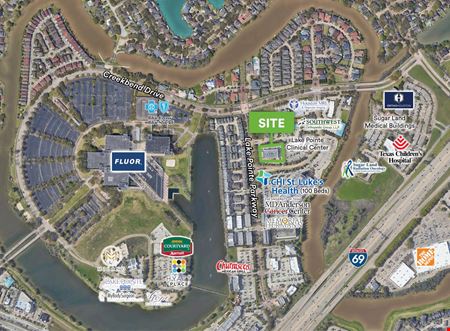 A look at Lake Pointe Town Center Office space for Rent in Sugar Land