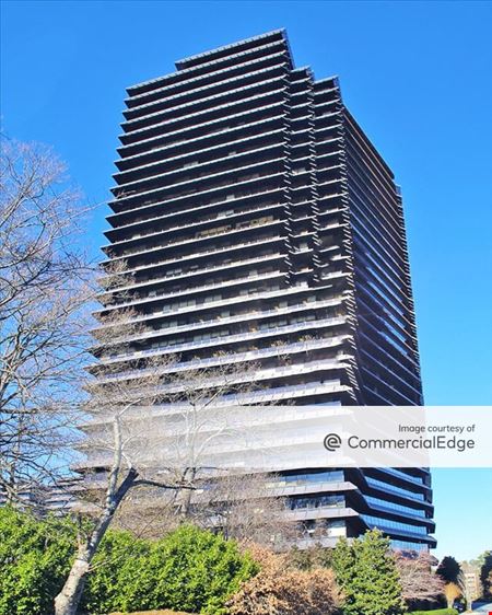 A look at Three Ravinia Drive Office space for Rent in Atlanta