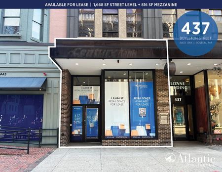 A look at 437 Boylston Street commercial space in Boston