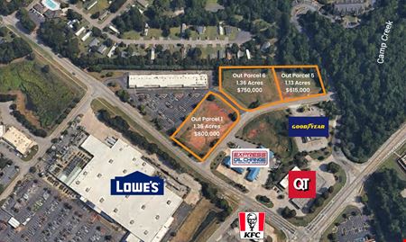A look at McDonough Outparcels 1, 5 & 6 commercial space in McDonough