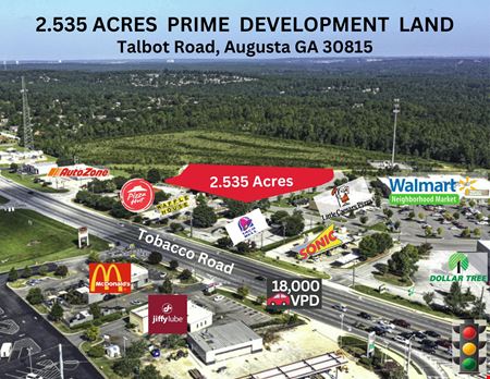A look at 2.535 acre outparcel - Walmart Neighborhood Market - Augusta, GA commercial space in Augusta