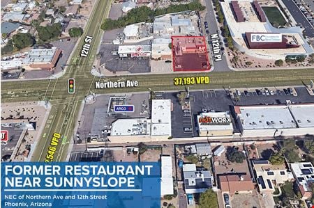 A look at FORMER RESTAURANT NEAR SUNNYSLOPE Retail space for Rent in Phoenix