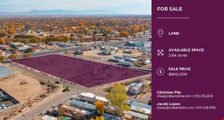 A look at 2519 Coors Blvd SW commercial space in Albuquerque