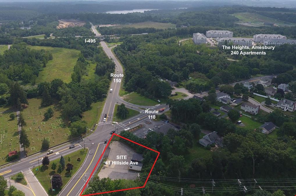 New Construction Retail/ Office at High Traffic Intersection Near I-495 Exit