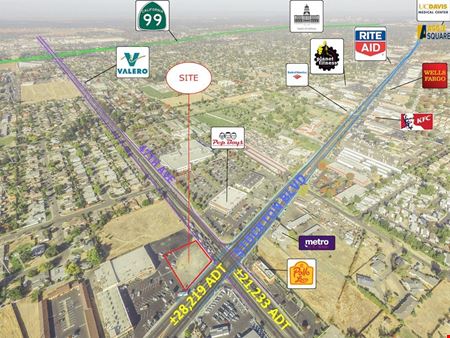 A look at GROUND LEASE OPPORTUNITY ON CORNER HIGH TRAFFIC PAD commercial space in Sacramento