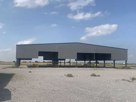 A look at 3,200 SF Industrial with 15,600 SF Steel Shelter on 32.51 AC commercial space in El Reno