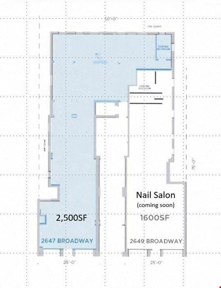 A look at 2647 Broadway commercial space in New York
