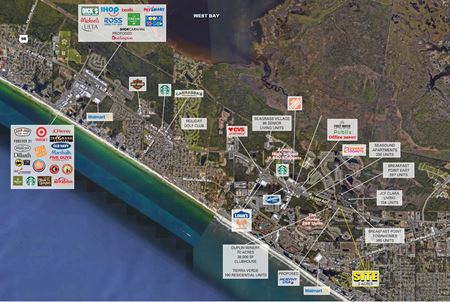 A look at SEQ OF Panama City Beach Pkwy & N Glades Trail commercial space in Panama City Beach