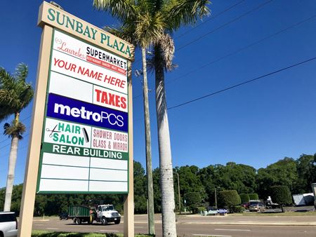 A look at Retail & Office Available At Sunbay Plaza Office space for Rent in Bradenton