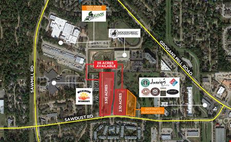 A look at 6 Acres Sawdust Rd. The Woodlands commercial space in Spring