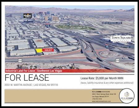 A look at 3551 W Martin Ave commercial space in Las Vegas
