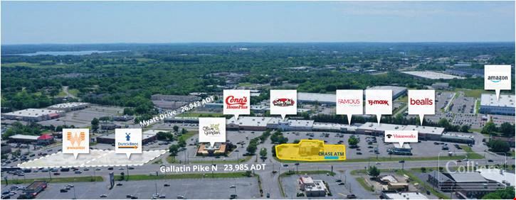 3,300 SF Chase Bank Co-Tenancy Shopping Center Outparcel