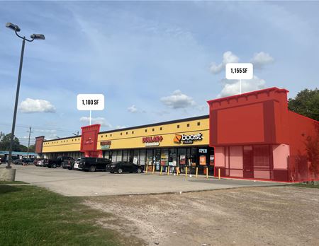 A look at Tidwell Shopping Center commercial space in Houston