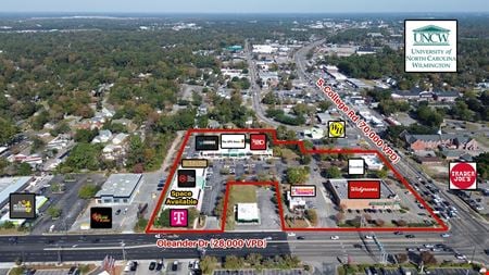 A look at The Village at College and Oleander - Wilmington, NC Office space for Rent in Wilmington