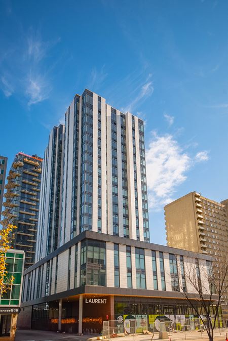 A look at Laurent Student Housing Tower commercial space in Edmonton
