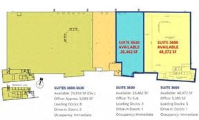 26,462-74,834 SF Available for Lease in Waukegan