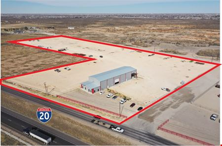 8,750 SF Office/Shop on 12 Acres w/ IH-20 Frontage - Odessa