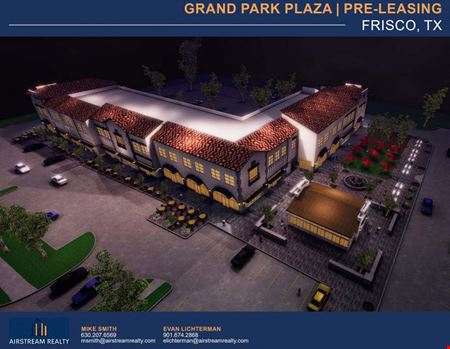 A look at Grand Park Plaza commercial space in Frisco