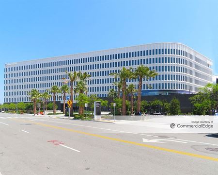 A look at NFL Media Building at Hollywood Park Office space for Rent in Inglewood