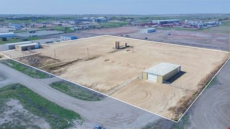 A look at ±9,220 SF | 2 Buildings |  ± 10 Acres | Williston ND Industrial space for Rent in Williston