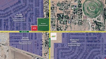 A look at West Lubbock Retail/Office Pad Site commercial space in Lubbock