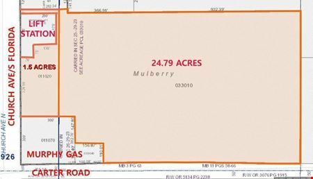 A look at Land - Hwy 37 and Carter Rd Commercial space for Sale in Mulberry