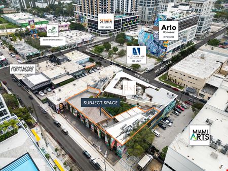 A look at Wynwood Jungle Retail space for Rent in Miami