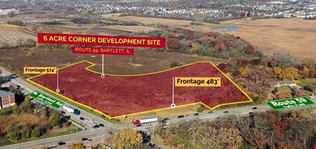 A look at 6.29 Acre Corner Commercial Development Site commercial space in Bartlett