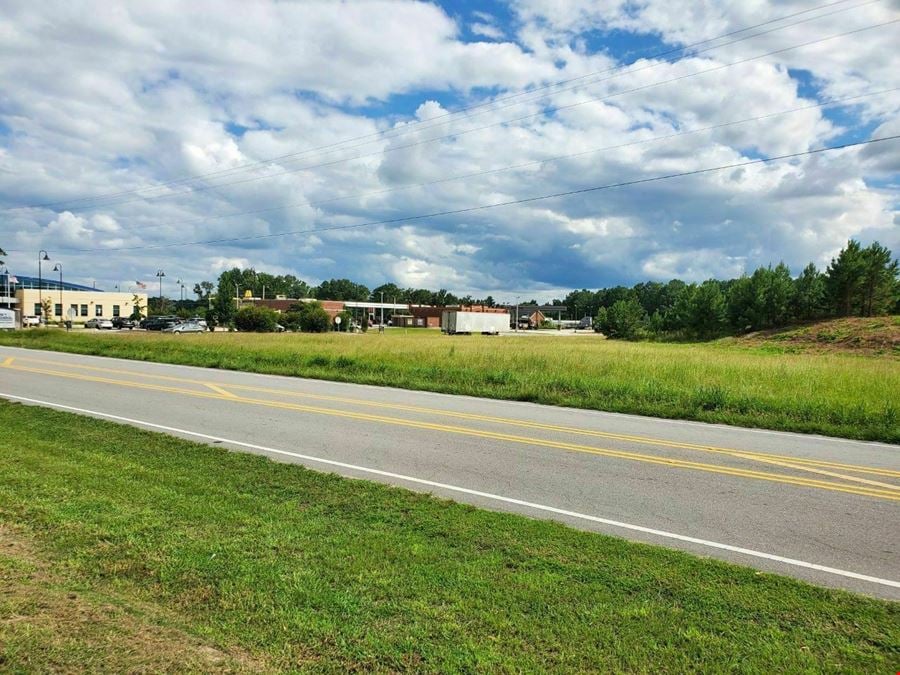 LAND FOR LEASE OR SALE IN NEWEST COMMERCIAL DISTRICT -Richlands, NC
