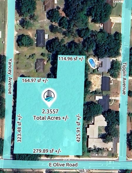 A look at Over 2 Acres of Vacant Land on Olive Road in Pensacola! commercial space in Pensacola