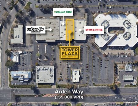 A look at Tower Plaza Retail space for Rent in Sacramento
