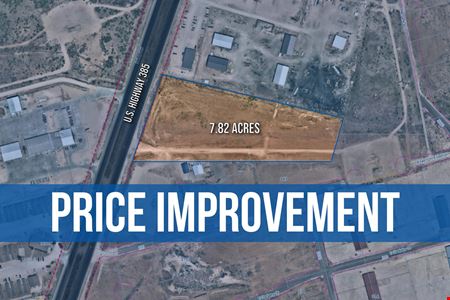 A look at 7.82 Acres with Frontage on U.S. Hwy 385! commercial space in Odessa