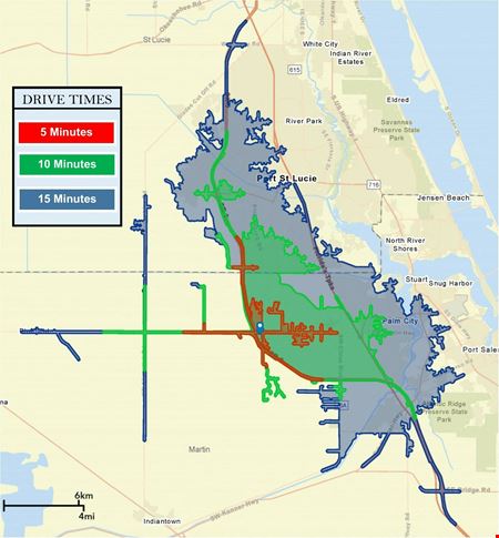 A look at SW Martin Highway & I-95 - 4.5-7.8 Acres commercial space in Palm City