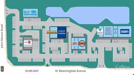 A look at Bloomingdale Commons Retail space for Rent in Brandon