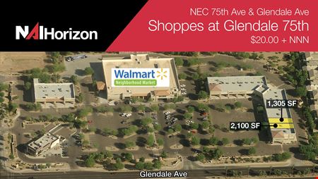 A look at Shoppes at Glendale 75th Retail space for Rent in Glendale