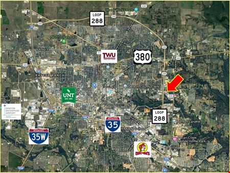 A look at Loop 288 Opportunity Zone Retail Land commercial space in Denton