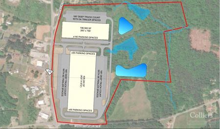A look at Spartanburg East Logistics Park | Hunt Midwest Industrial space for Rent in Spartanburg