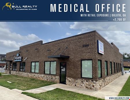 A look at Medical Office For Lease With Retail Exposure | &#177;2,700 SF Commercial space for Rent in Duluth