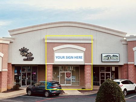 A look at PRIME RETAIL SPACE | 4,900sqft | FORBES CROSSING II Retail space for Rent in Harrisonburg