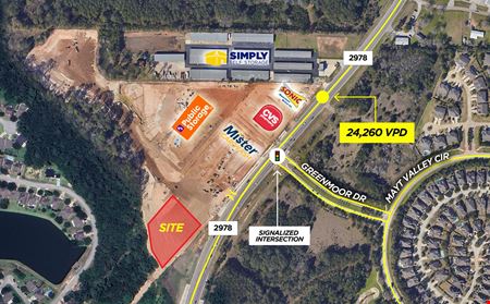 A look at 0.87 Acre FM 2978 Pad Site commercial space in Magnolia