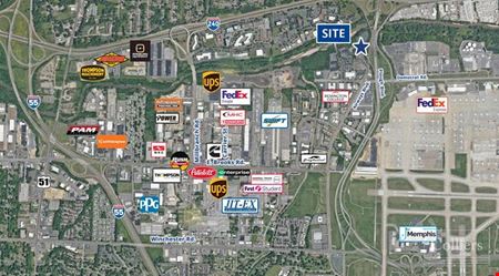 A look at Truck Parking | Drop Lot | Industrial Outdoor Storage Commercial space for Rent in Memphis