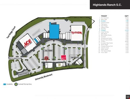 A look at Highlands Ranch Shopping Center commercial space in Highlands Ranch