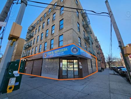 A look at 3,000 SF | 900 Rogers Pl | Prime Corner Retail Space for Lease commercial space in Bronx
